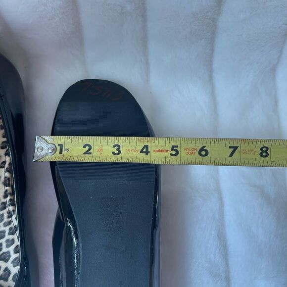 NWOB Pleaser Anna-01 black flats ballerina shoes with bow accent round t… - Picture 10 of 11